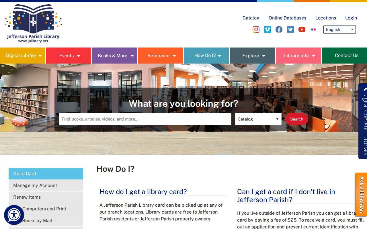 Harvey previous residents library research help page