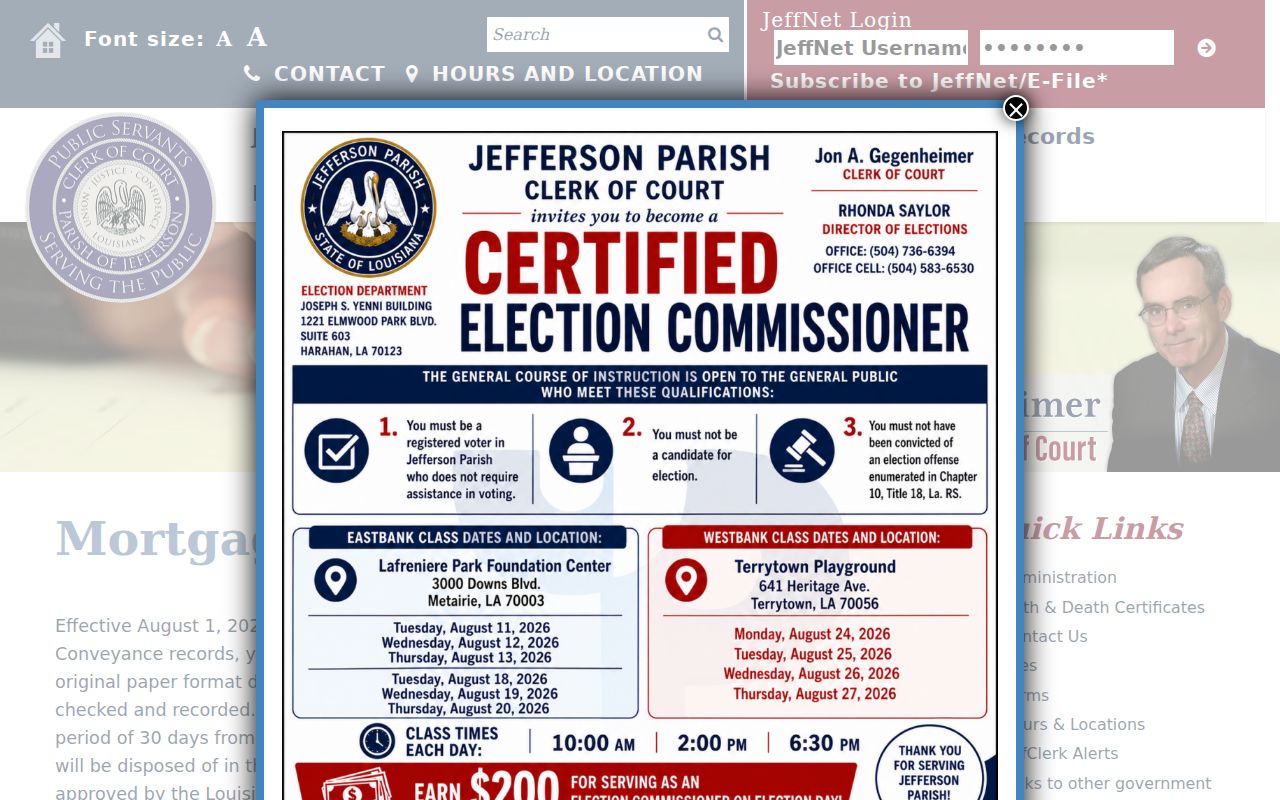 Harvey street directory mortgage and conveyance records